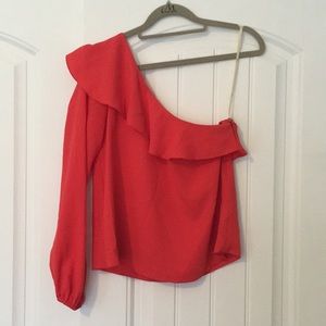 Wilfred one shoulder blouse in XS